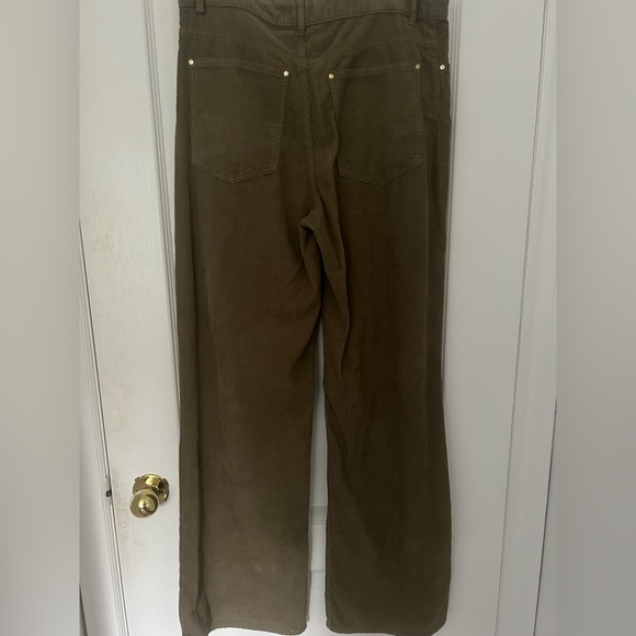 Wide Leg Brown Zara Corduroy Pants 🤎 - Picture 2 of 4